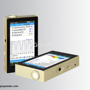 Máy đo độ nhấp nháy ánh sáng LED hợp kim nhôm đo CRI CCT Lx Flicker 7 Máy đo độ nhấp nháy ánh sáng LED hợp kim nhôm đo CRI CCT Lx Flicker