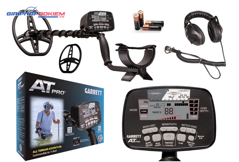 Máy dò kim loại dưới lòng đất Garrett AT Pro 6 Máy dò kim loại dưới lòng đất Garrett AT Pro