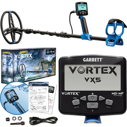 Máy dò kim loại dưới lòng đất Garrett Vortex VX5 6 Máy dò kim loại dưới lòng đất Garrett Vortex VX5