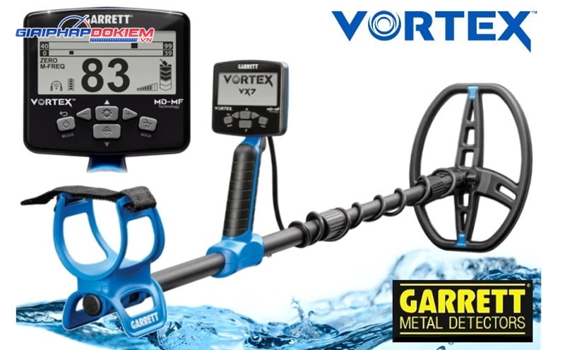 Máy dò kim loại dưới lòng đất Garrett Vortex VX7 10 Máy dò hoạt động với nhiều chế độ làm việc giúp phát hiện kim loại nhanh chóng