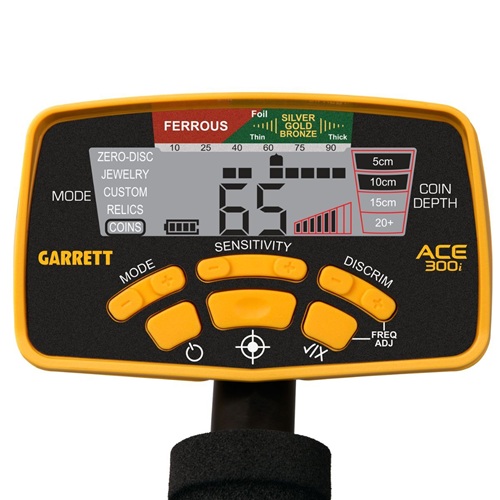 Máy dò kim loại dưới lòng đất Garrett ACE 300i tần số 8 kHz 7 Máy dò kim loại dưới lòng đất Garrett ACE 300i tần số 8 kHz