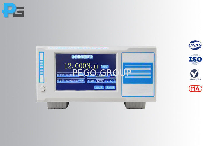 Máy đo lực xoắn đui đèn kỹ thuật số màn hình cảm ứng 5 inch cho E26/E27 E14 B22d G5/G13 E40 3 Máy đo lực xoắn đui đèn kỹ thuật số màn hình cảm ứng 5 inch cho E26/E27 E14 B22d G5/G13 E40