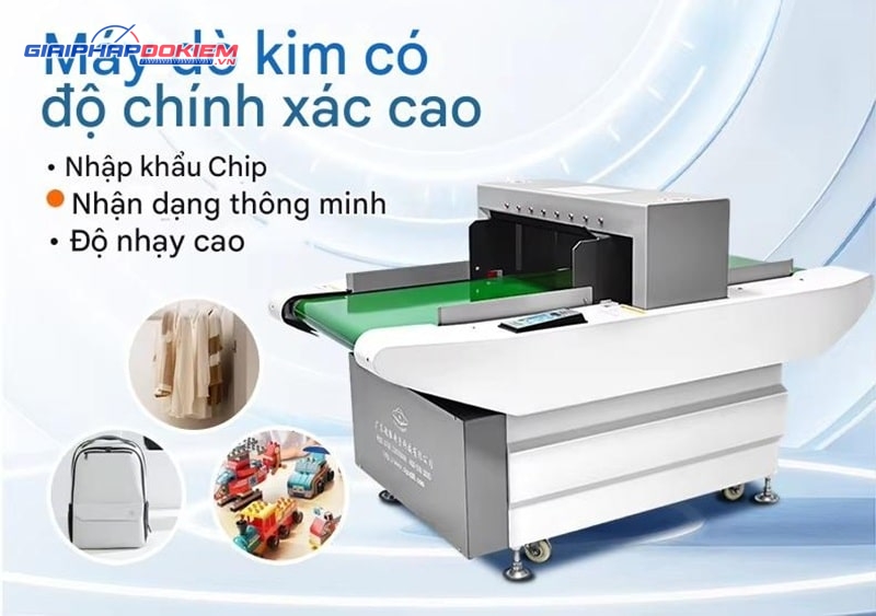 Máy dò kim loại băng tải ngành may mặc YIWAN CQ-805 4 Máy dò kim loại băng tải ngành may mặc YIWAN CQ-805