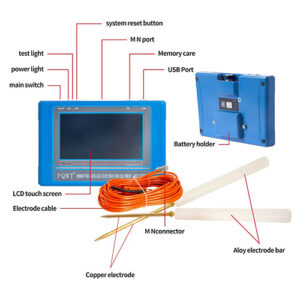 Máy dò nước lập bản đồ tự động PQWT-TC500 độ sâu 0 - 500m