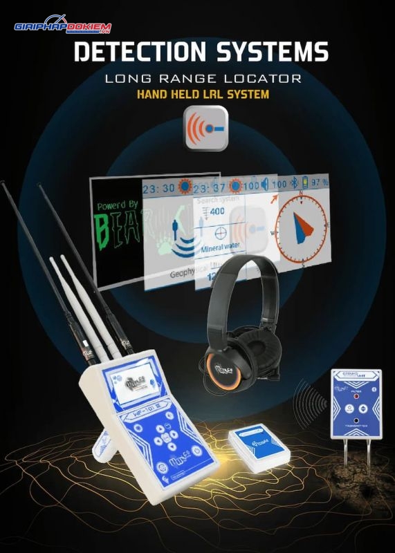 Máy dò nước ngầm WF 101 III 11 WF 101 III tích hợp công nghệ Bluetooth