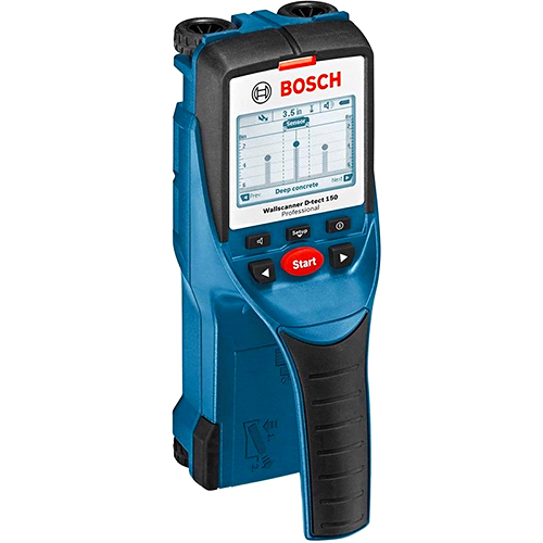 Máy dò ống nhựa, gỗ, kim loại, dây điện Bosch D-tech150 5 Máy dò ống nhựa, gỗ, kim loại, dây điện Bosch D-tech150