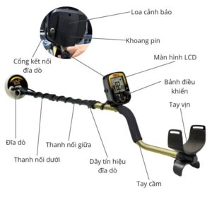 Máy dò quặng vàng cốm Fisher Gold Bug USA