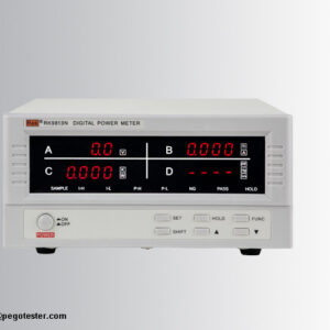 Máy đo thông số điện kỹ thuật số dòng cao 220V/50Hz có chức năng cảnh báo 8 Máy đo thông số điện kỹ thuật số dòng cao 220V/50Hz có chức năng cảnh báo