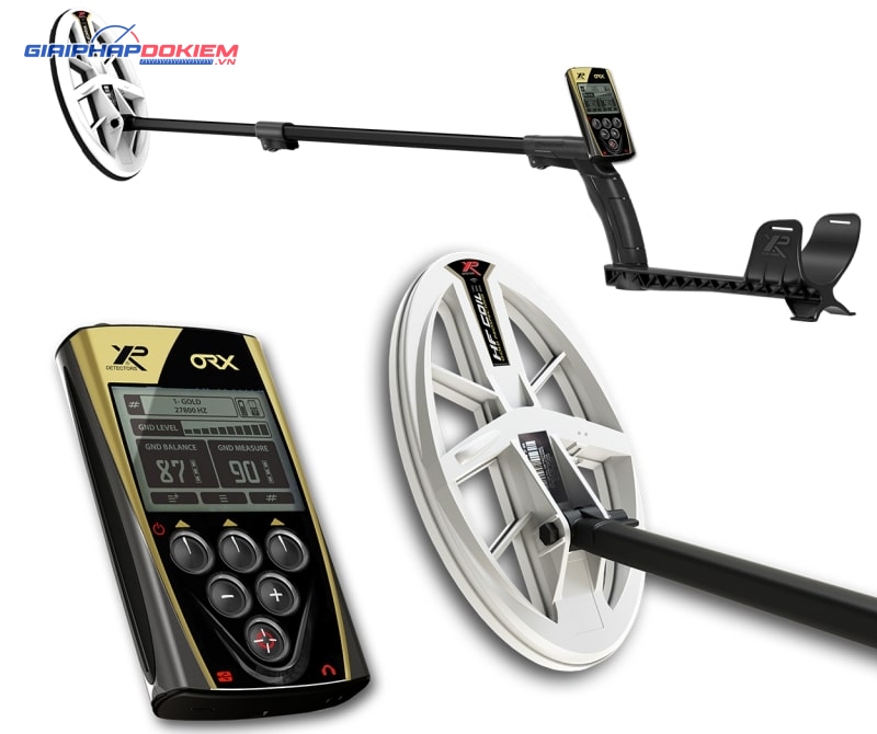 Máy dò vàng XP ORX kèm Pinpointer MI-6 21 Máy dò vàng XP Deus ORX có thiết kế nhẹ, độ nhạy cao
