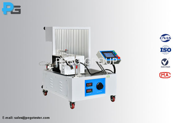 Máy kiểm tra độ bền cửa lò vi sóng IEC60335-2-25 Clause 18 điều khiển PLC 2 Máy kiểm tra độ bền cửa lò vi sóng IEC60335-2-25 Clause 18 điều khiển PLC
