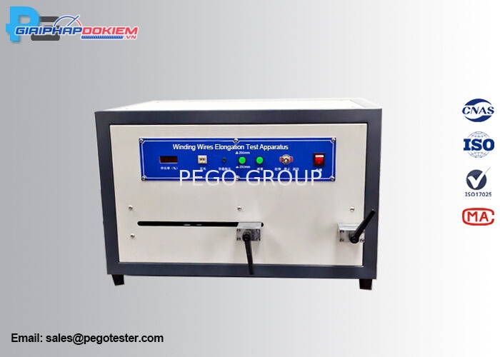 Máy kiểm tra độ giãn dài dây quấn IEC60851-3 chính xác cao 2 Máy kiểm tra độ giãn dài dây quấn IEC60851-3 chính xác cao