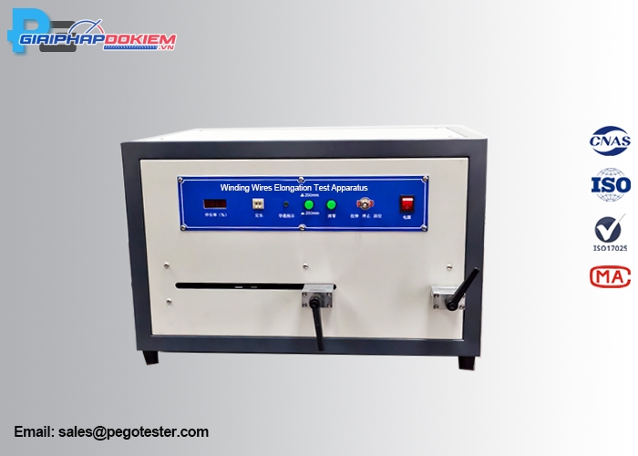 Máy kiểm tra độ giãn dài dây quấn IEC60851-3 chính xác cao 3 Máy kiểm tra độ giãn dài dây quấn IEC60851-3 chính xác cao