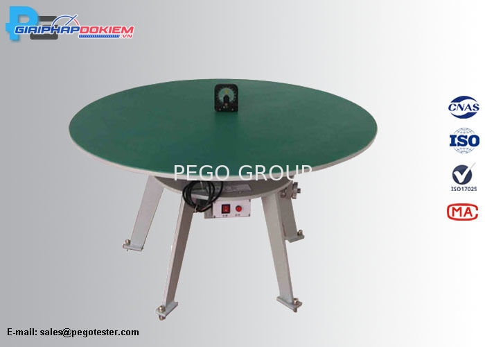 Máy kiểm tra độ ổn định bàn tròn IEC61010-1 góc nghiêng 0-30° thép không gỉ 3 Máy kiểm tra độ ổn định bàn tròn IEC61010-1 góc nghiêng 0-30° thép không gỉ