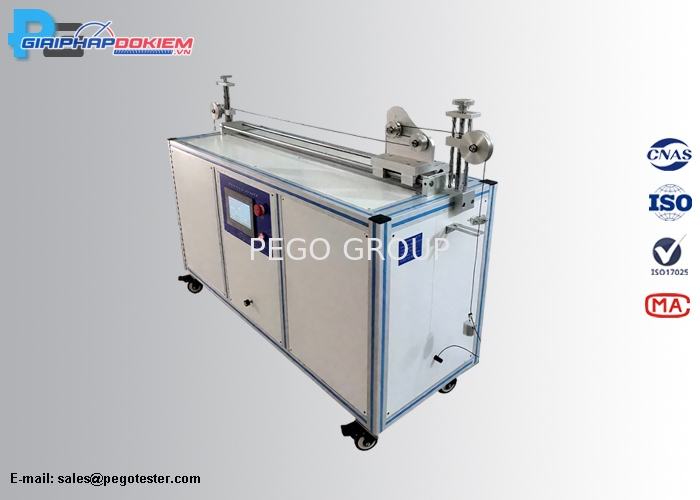Máy kiểm tra độ uốn cáp tiêu chuẩn IEC60245-2 và IEC60227-1 tốc độ 0.33m/s 3 Máy kiểm tra độ uốn cáp tiêu chuẩn IEC60245-2 và IEC60227-1 tốc độ 0.33m/s