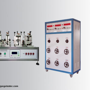 Máy Kiểm Tra Tuổi Thọ Công Tắc, Phích Cắm Và Ổ Cắm Khí Nén PLC Theo IEC 60884-1