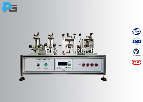 Máy kiểm tra tuổi thọ phích cắm ổ cắm khí nén 5 - 60 lần/phút điều khiển PLC 1 Máy kiểm tra tuổi thọ phích cắm ổ cắm khí nén 5 – 60 lần/phút điều khiển PLC