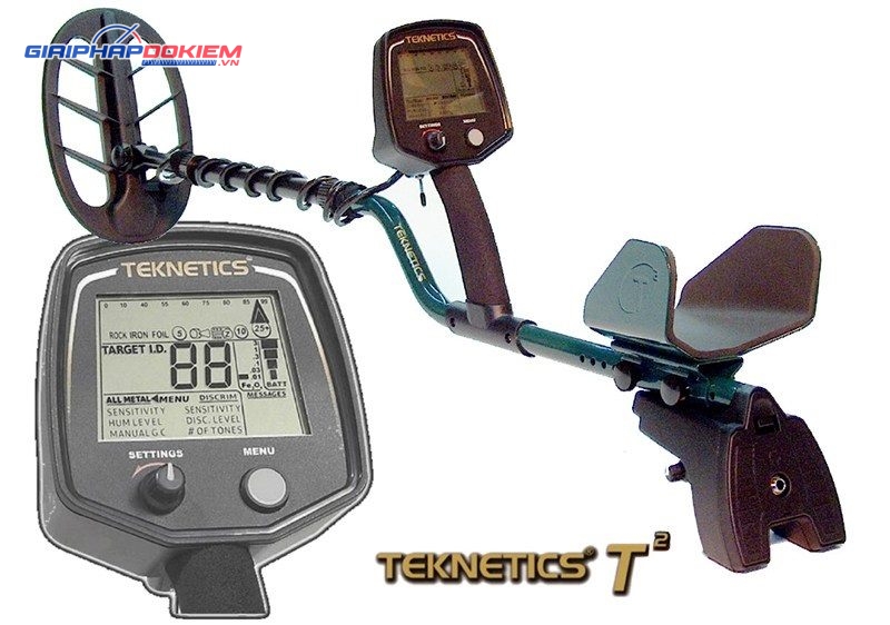 Máy dò kim loại đa năng Teknetics T2 xuất xứ Mỹ 9 Máy dò kim loại đa năng Teknetics T2 Mỹ dùng 2 cuộn dây tìm kiếm DD