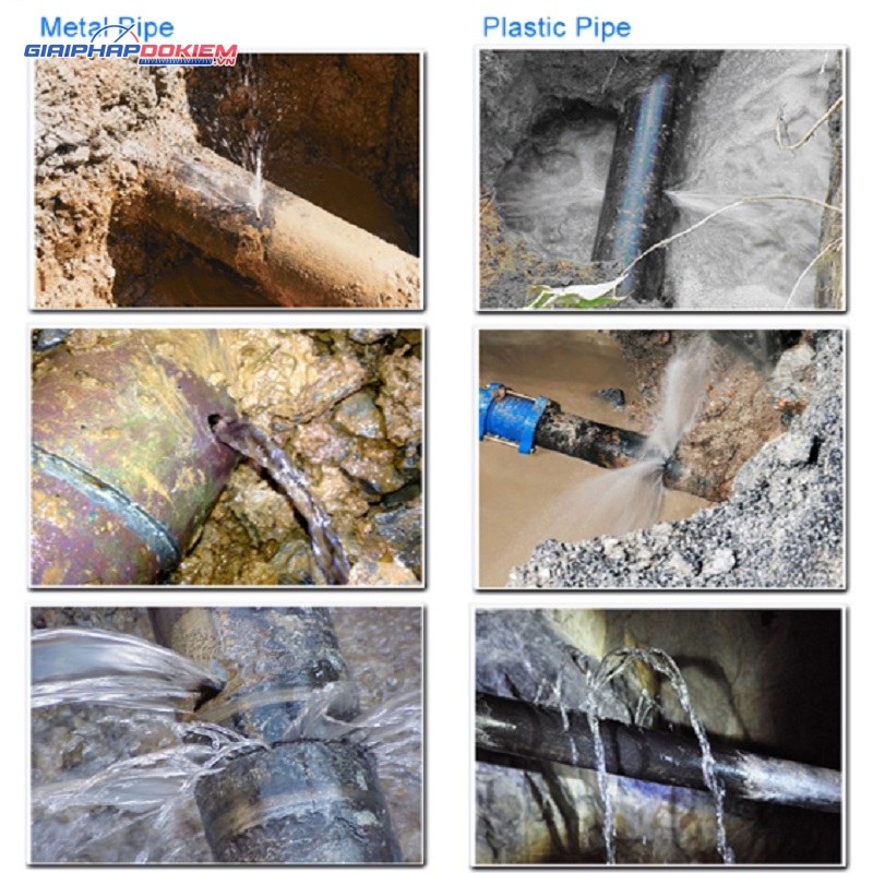 Máy phát hiện rò rỉ nước PQWT-L7000 độ sâu 5m màn hình cảm ứng 7 inch 5 Máy dò PQWT-L7000 giúp bạn phát hiện đường ống bị rỉ nước