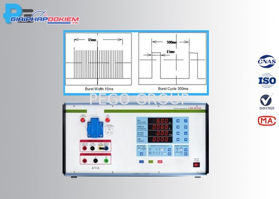 Máy phát xung quá độ nhanh EFT 3 pha 5KV màn hình cảm ứng PLC tích hợp CDN đo kiểm EMC 3 Máy phát xung quá độ nhanh EFT 3 pha 5KV màn hình cảm ứng PLC tích hợp CDN đo kiểm EMC