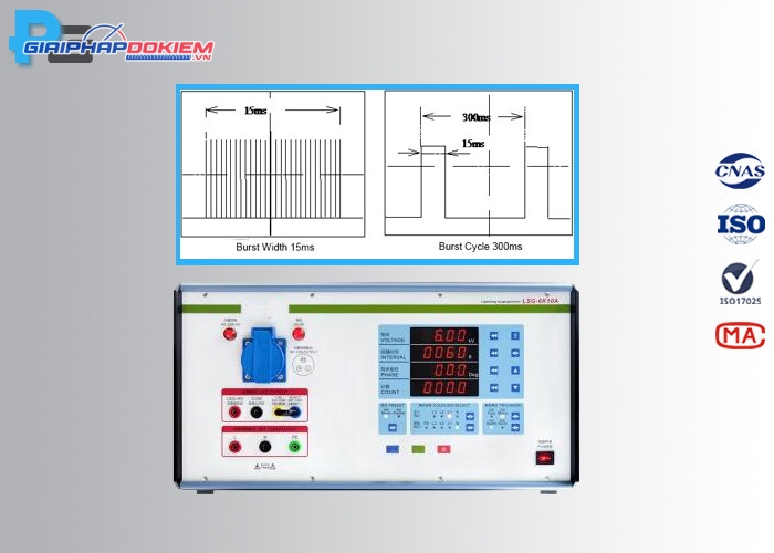 Máy tạo xung Burst EMC 5KV tích hợp mạng ghép nối kiểm tra chuẩn IEC61000-4-4 5 Máy tạo xung Burst EMC 5KV tích hợp mạng ghép nối kiểm tra chuẩn IEC61000-4-4