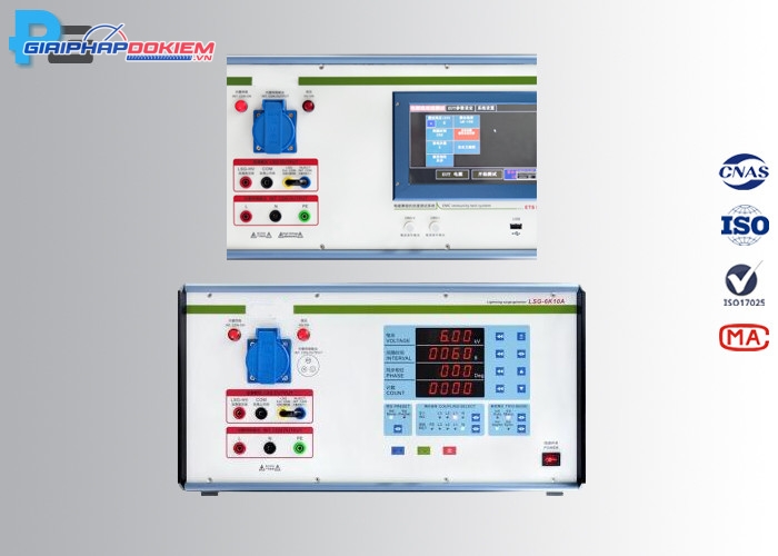 Máy tạo xung EFT IEC61000-4-4 đầu ra 5KV tích hợp CDN 3 pha và màn hình cảm ứng PLC 5 Máy tạo xung EFT IEC61000-4-4 đầu ra 5KV tích hợp CDN 3 pha và màn hình cảm ứng PLC