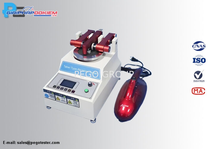 Máy thử độ mài mòn tiêu chuẩn ISO9352 điều chỉnh tốc độ quay 2 Máy thử độ mài mòn tiêu chuẩn ISO9352 điều chỉnh tốc độ quay