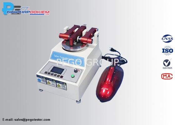 Máy thử độ mài mòn tiêu chuẩn ISO9352 điều chỉnh tốc độ quay 1 Máy thử độ mài mòn tiêu chuẩn ISO9352 điều chỉnh tốc độ quay