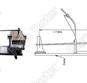 Máy thử nghiệm va đập con lắc IEC60068-2-75 Appendix D IK01 đến IK06 cho ổ cắm 1J