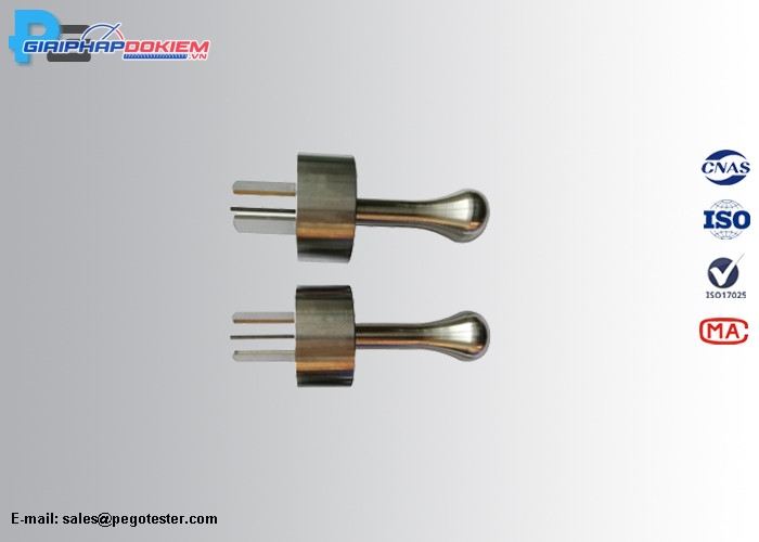Phích cắm thử nghiệm 3 chấu kiểm tra độ cắm sâu ổ cắm theo AS/NZS3112 Figure C1 4 Phích cắm thử nghiệm 3 chấu kiểm tra độ cắm sâu ổ cắm theo AS/NZS3112 Figure C1