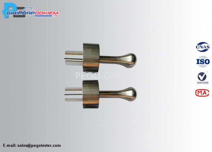 Phích cắm thử nghiệm 3 chấu kiểm tra độ cắm sâu ổ cắm theo AS/NZS3112 Figure C1 3 Phích cắm thử nghiệm 3 chấu kiểm tra độ cắm sâu ổ cắm theo AS/NZS3112 Figure C1