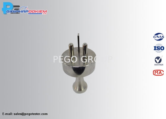 Phích cắm thử nghiệm chân dẹt và tròn cho ổ cắm 3 chân AS/NZS 3112 Figure G1 2 Phích cắm thử nghiệm chân dẹt và tròn cho ổ cắm 3 chân AS/NZS 3112 Figure G1
