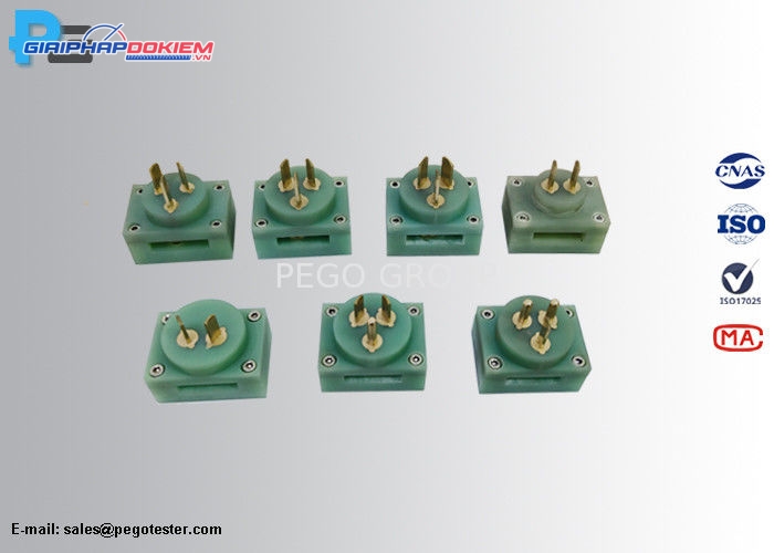 Phích cắm thử nghiệm chân đồng kiểm tra độ tăng nhiệt ổ cắm AS/NZS 3 Phích cắm thử nghiệm chân đồng kiểm tra độ tăng nhiệt ổ cắm AS/NZS