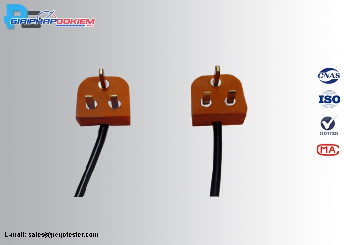 Phích cắm thử nghiệm độ tăng nhiệt ổ cắm BS theo tiêu chuẩn BS1363-2 Hình 30 4 Phích cắm thử nghiệm độ tăng nhiệt ổ cắm BS theo tiêu chuẩn BS1363-2 Hình 30