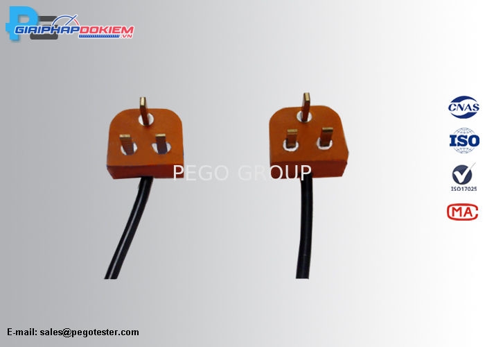 Phích cắm thử nghiệm độ tăng nhiệt ổ cắm BS theo tiêu chuẩn BS1363-2 Hình 30 3 Phích cắm thử nghiệm độ tăng nhiệt ổ cắm BS theo tiêu chuẩn BS1363-2 Hình 30