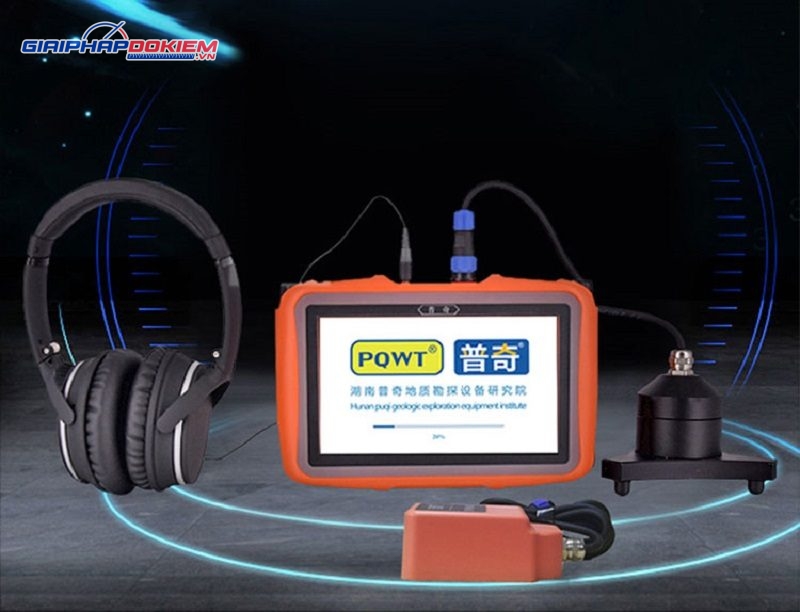 Máy dò rò rỉ đường ống trong nhà PQWT-L40 độ sâu phát hiện 50cm 8 Máy phát hiện rò rỉ đường ống trong nhà PQWT-L40
