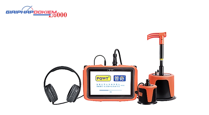 Máy phát hiện rò rỉ nước PQWT-L6000 độ sâu phát hiện 5m 3 Máy phát hiện rò rỉ nước PQWT-L6000 độ sâu phát hiện 5m