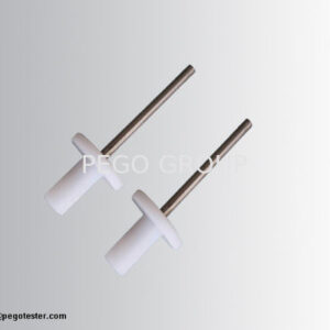 Que thử nghiệm chốt côn ren hình trụ Φ4 dài 50 kim loại và nylon IEC61032