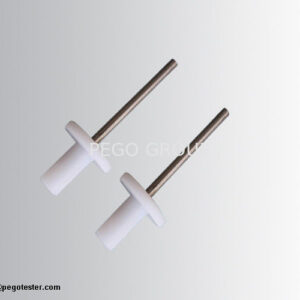 Que thử nghiệm chốt côn ren hình trụ Φ4 dài 50 kim loại và nylon IEC61032 6 Que thử nghiệm chốt côn ren hình trụ Φ4 dài 50 kim loại và nylon IEC61032