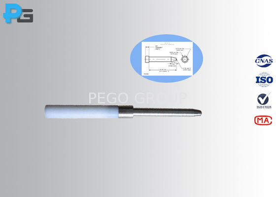 Que thử nghiệm ngón tay tiếp cận UL507 PA135A cán nylon thép không gỉ 3 Que thử nghiệm ngón tay tiếp cận UL507 PA135A cán nylon thép không gỉ