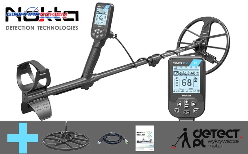 Máy dò kim loại dưới lòng đất Simplex BT thế hệ mới 9 Simplex BT