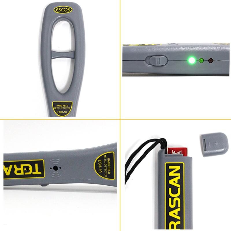 Máy dò kim loại cầm tay TeraScan ESH-10 4 Máy dò kim loại cầm tay TeraScan ESH-10