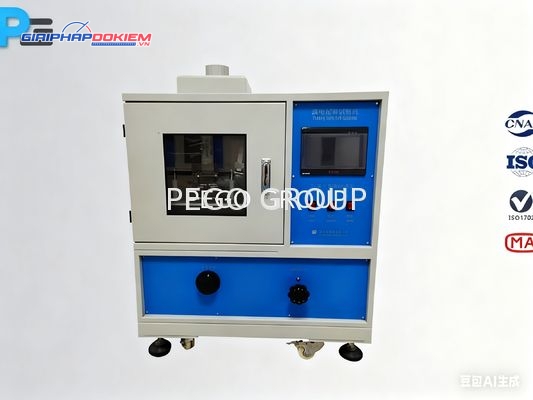 Thiết bị thử nghiệm chỉ số phóng điện bề mặt IEC 60112 điều khiển PLC 220V/50Hz 2 Thiết bị thử nghiệm chỉ số phóng điện bề mặt IEC 60112 điều khiển PLC 220V/50Hz