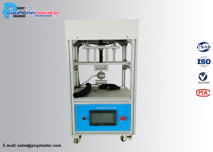 Thiết bị thử nghiệm chịu nén ống mềm dẫn điện IEC60335-2-2 1.5KN 50mm/min 4 Thiết bị thử nghiệm chịu nén ống mềm dẫn điện IEC60335-2-2 1.5KN 50mm/min