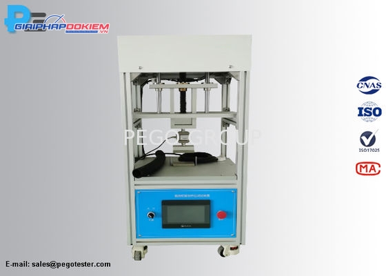 Thiết bị thử nghiệm chịu nén ống mềm dẫn điện IEC60335-2-2 1.5KN 50mm/min 2 Thiết bị thử nghiệm chịu nén ống mềm dẫn điện IEC60335-2-2 1.5KN 50mm/min