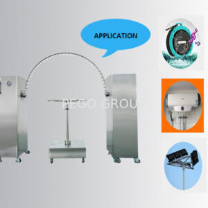 Thiết bị thử nghiệm chống nước mưa IPX3 IPX4 IEC60529 đầu phun 0.4mm 6 Thiết bị thử nghiệm chống nước mưa IPX3 IPX4 IEC60529 đầu phun 0.4mm