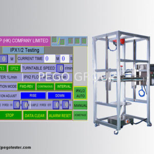 Thiết bị thử nghiệm chống nước nhỏ giọt IP01 / IP02 điều khiển PLC