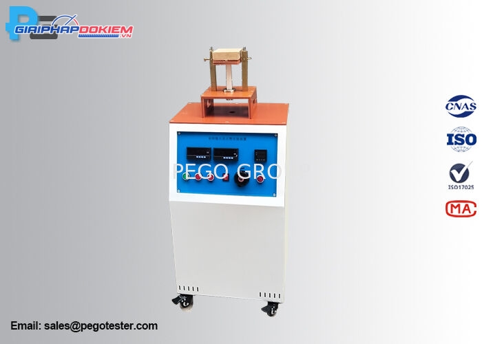 Thiết bị thử nghiệm đánh lửa tia lửa cho chăn điện 5-12KV, điện cực đồng, bệ nâng 10mm-100mm 3 Thiết bị thử nghiệm đánh lửa tia lửa cho chăn điện 5-12KV, điện cực đồng, bệ nâng 10mm-100mm