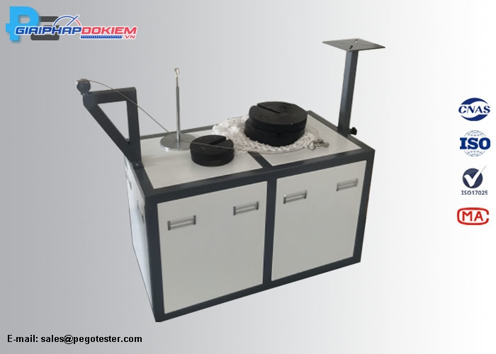 Thiết bị thử nghiệm lực gió tĩnh cho đèn chiếu sáng IEC60598-2-3 4 Thiết bị thử nghiệm lực gió tĩnh cho đèn chiếu sáng IEC60598-2-3