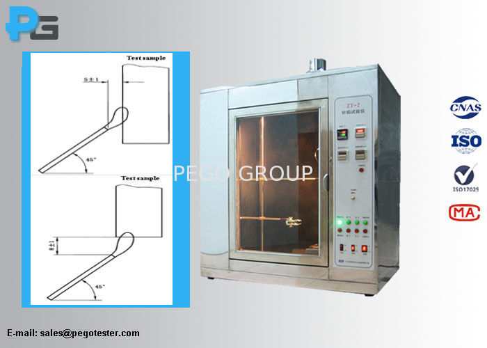 Thiết bị thử nghiệm ngọn lửa kim IEC60695-11-5 kiểm tra an toàn điện chứng nhận CNAS 3 Thiết bị thử nghiệm ngọn lửa kim IEC60695-11-5 kiểm tra an toàn điện chứng nhận CNAS