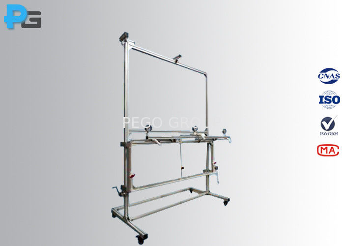 Thiết bị thử nghiệm phun nước 3 đầu phun gắn trên giá ống cấp nước 4 Thiết bị thử nghiệm phun nước 3 đầu phun gắn trên giá ống cấp nước